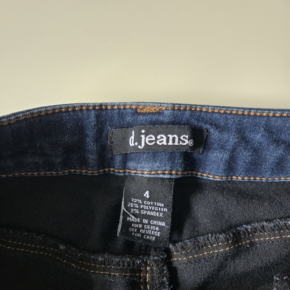 d. jeans (3Pairs) Women's Skinny Jeans In Black, Charcoal Black, & Blue - Picture 6 of 15